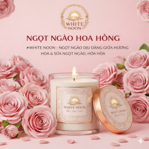 NẾN THƠM HOA HỒNG NGỌT NGÀO